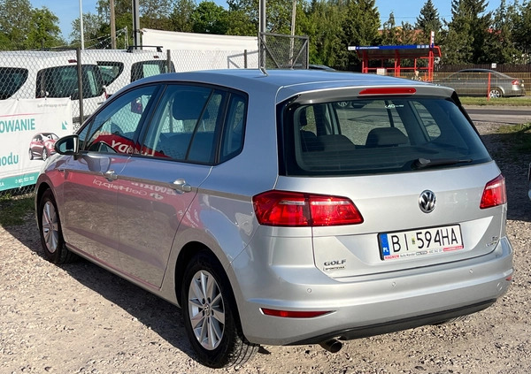 Volkswagen Golf Sportsvan cena 44900 przebieg: 222000, rok produkcji 2015 z Myszków małe 667